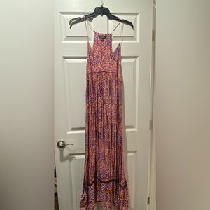 Mink Pink water color tiles maci dress size m